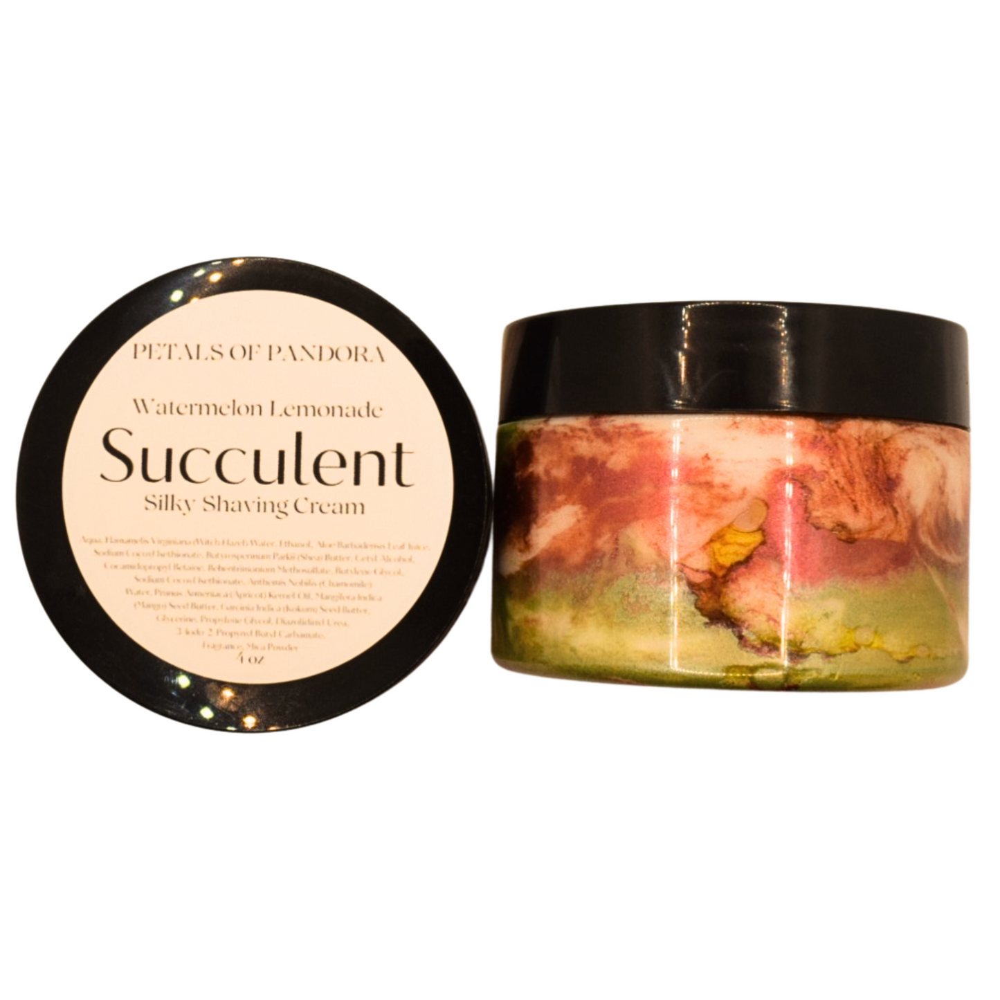 Succulent: Watermelon Lemonade Silky Shaving Cream